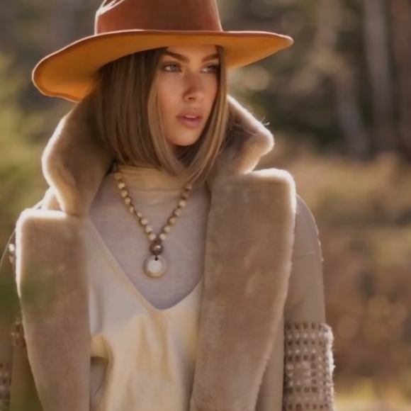 Wyeth Fedora Hat Corduroy Cowgirl Anthropologie Style, NWT Canyon Rancher Hat - Picture 12 of 12